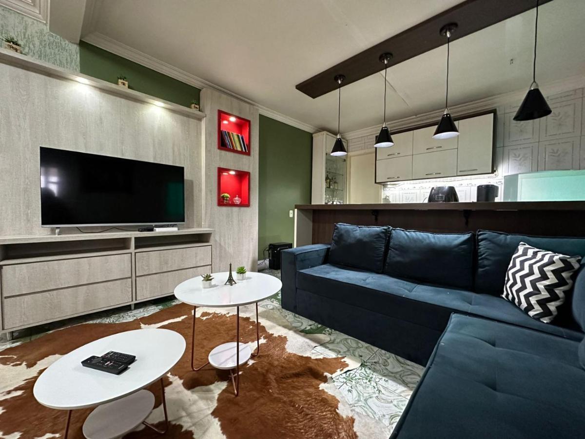 Apartamento Com Hidromassagem Em Gramado Lägenhet Exteriör bild